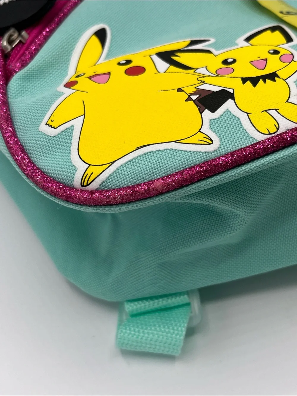 Pokemon Bioworld Pikachu Eevee Print Backpack School Bag
